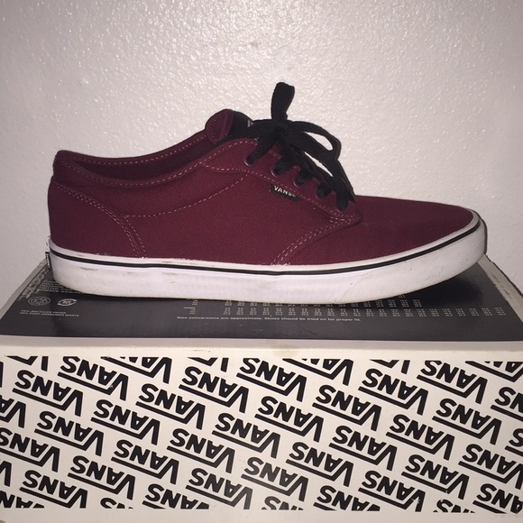 vans atwood burgundy